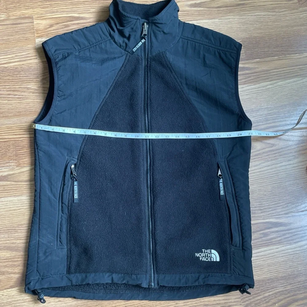 Vintage North Face Fleece Vest Mens Size Small Black